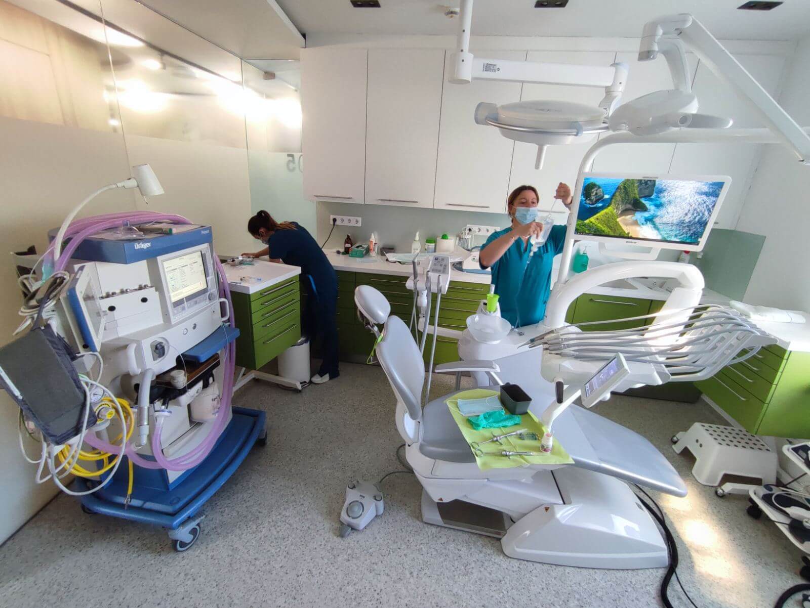 Dental treatment under general anaesthesia or sedation