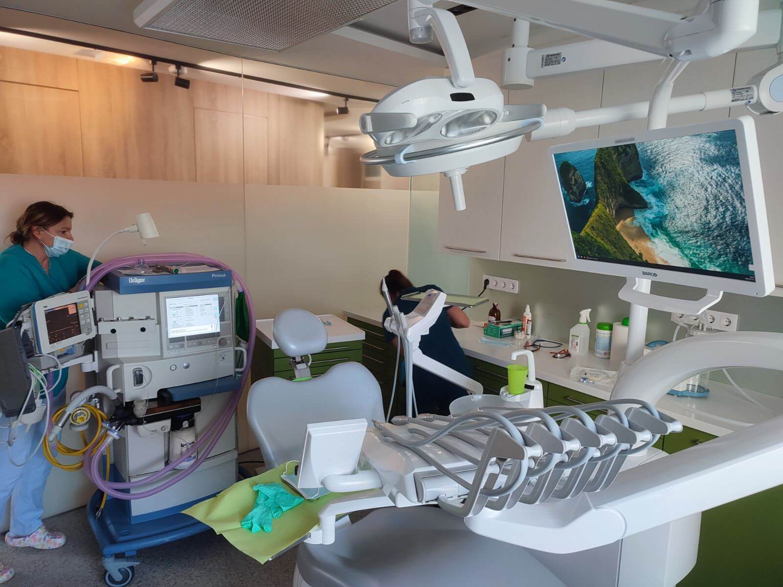 Dental treatment under general anaesthesia or sedation